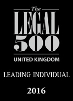 Legal 500 2016 Leading Individual